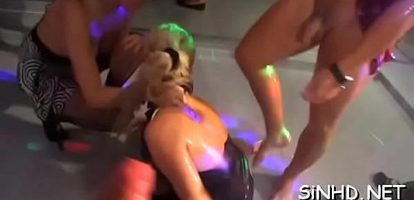 Sexy and rowdy partying